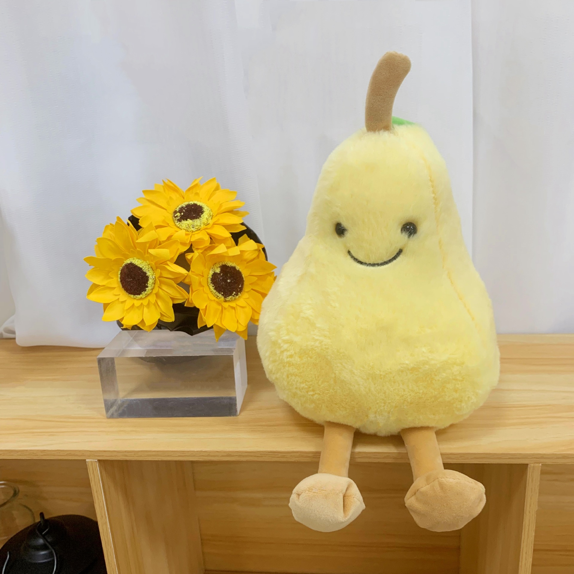 Xiaohongshu best-selling fruits, pears, plush toys, claw machines, street decoration, small gifts, factory wholesale pic 9