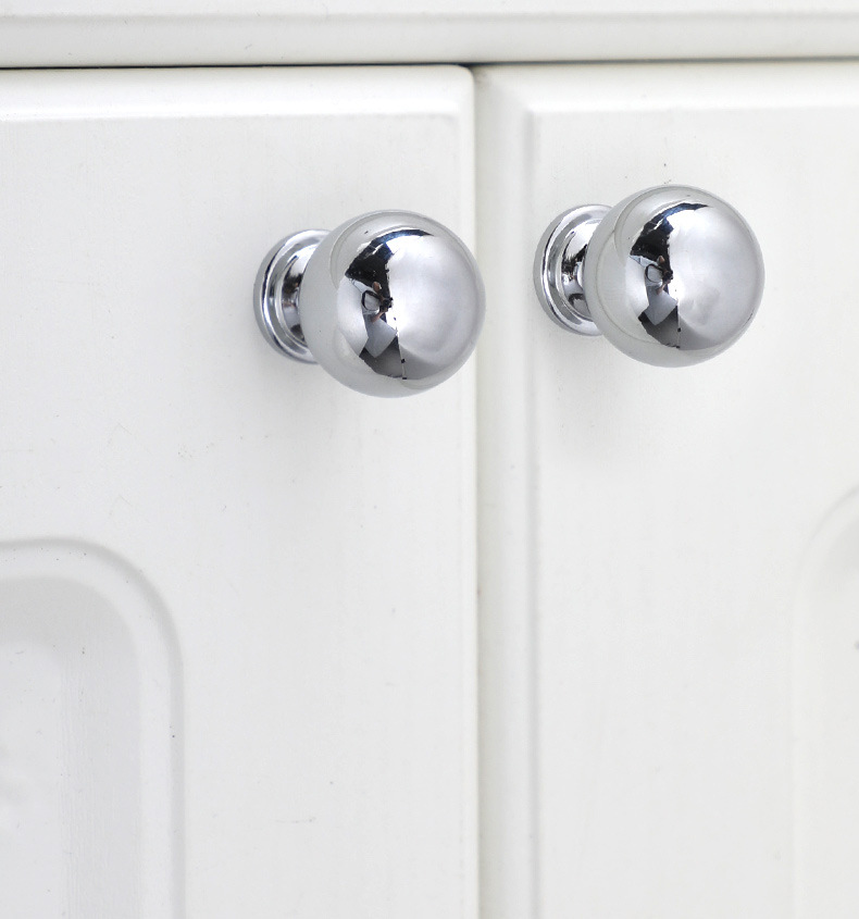 轻奢意式实心柜门圆形单孔拉手金色黑色法式简约橱柜衣柜抽屉把手详情9