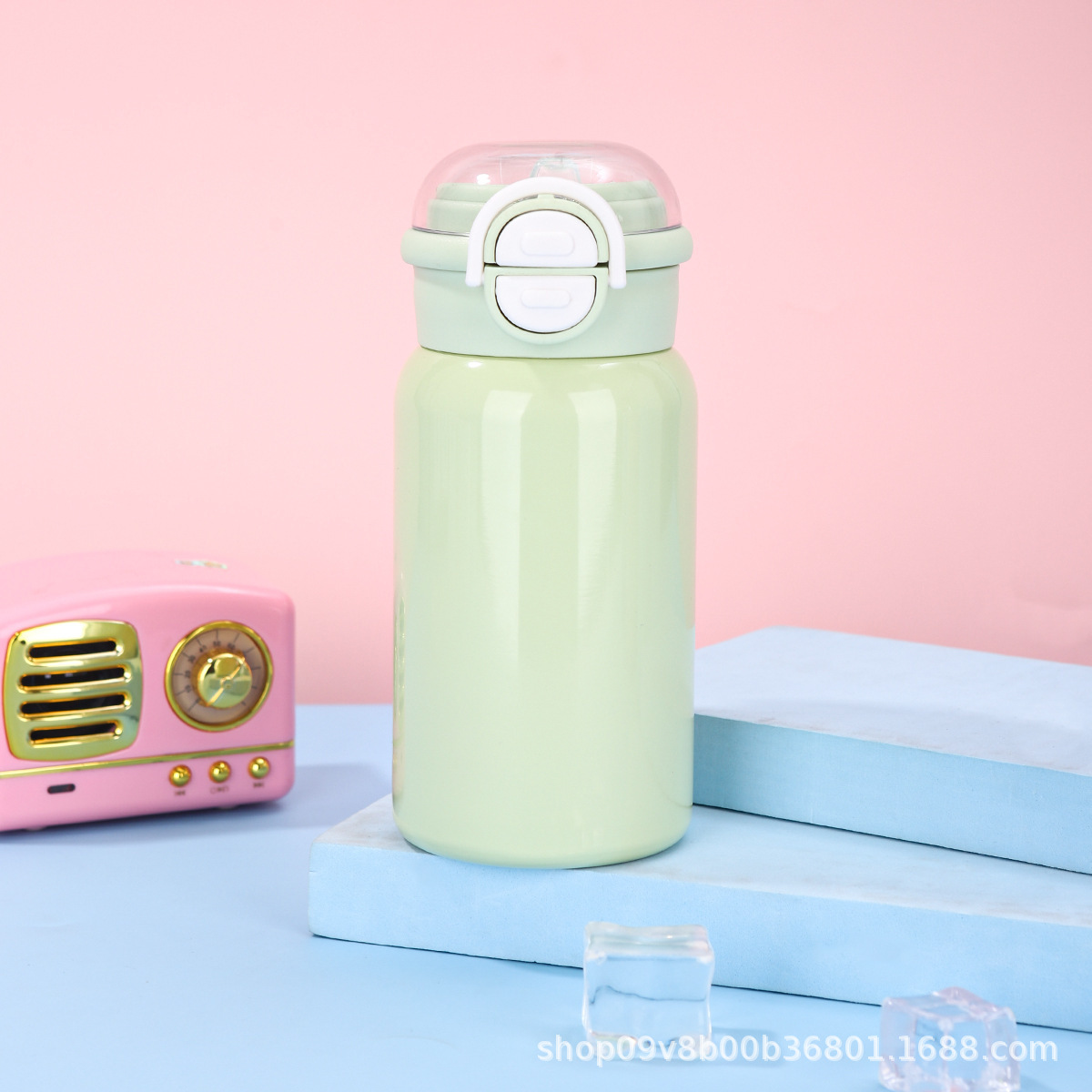 Simple insulated cup for girls with straw, high appearance level, double drinking cup 316 new model, portable for students, stainless steel insulated pic 24