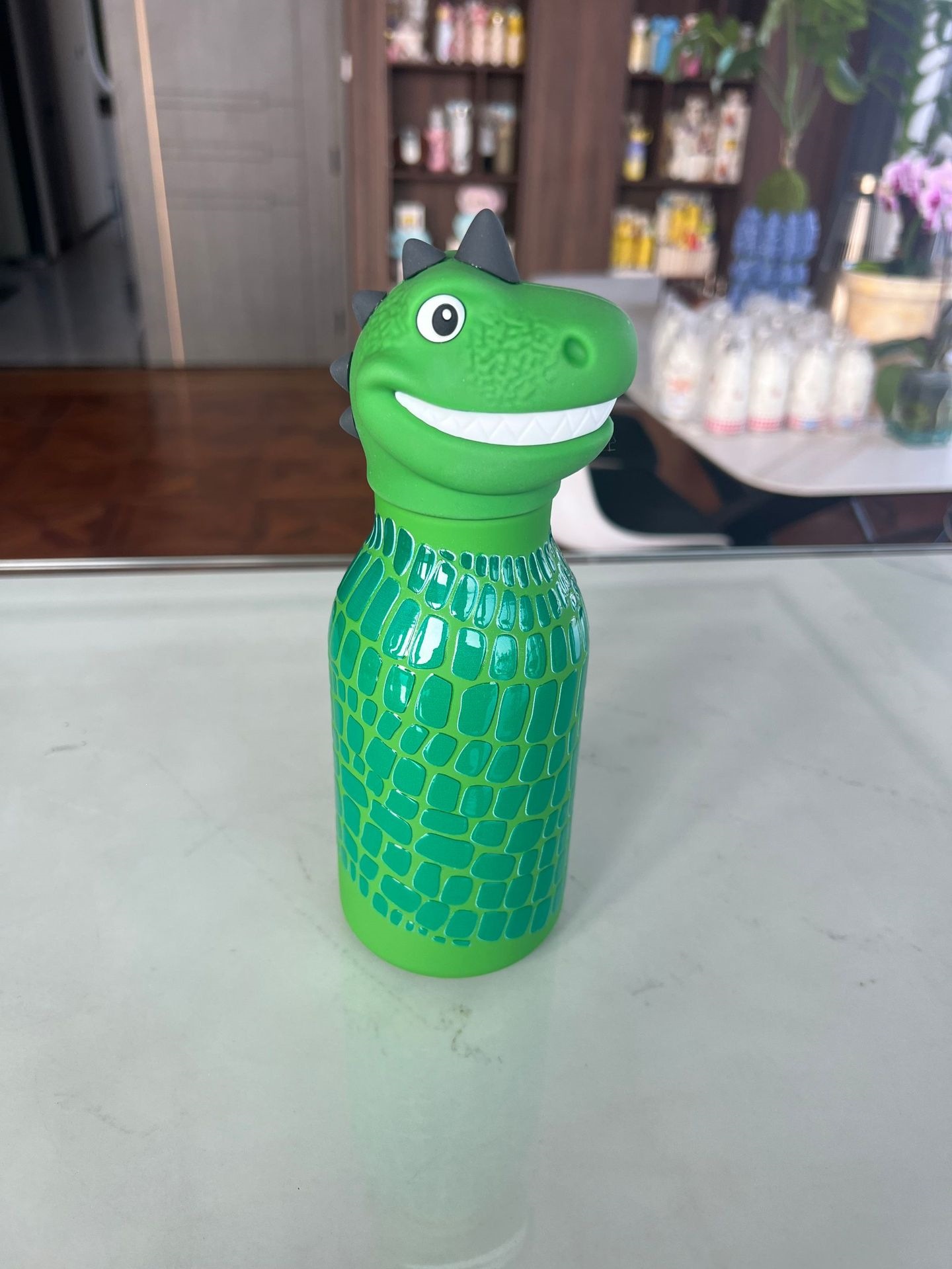 跨境新款TK亚马逊热卖创意可爱恐龙卡通公仔国潮儿童女生保温杯详情3