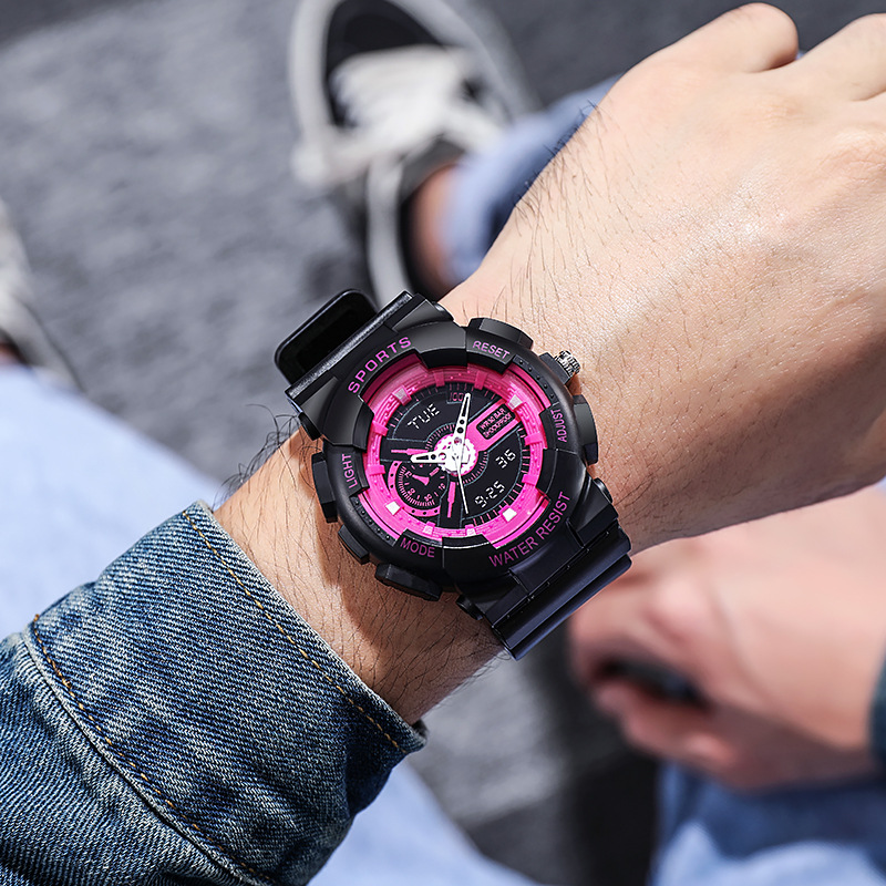 A popular foreign trade product, the ins Unicorn electronic watch, is a trendy and fashionable multi-functional sports quartz display item for adults and students pic 3