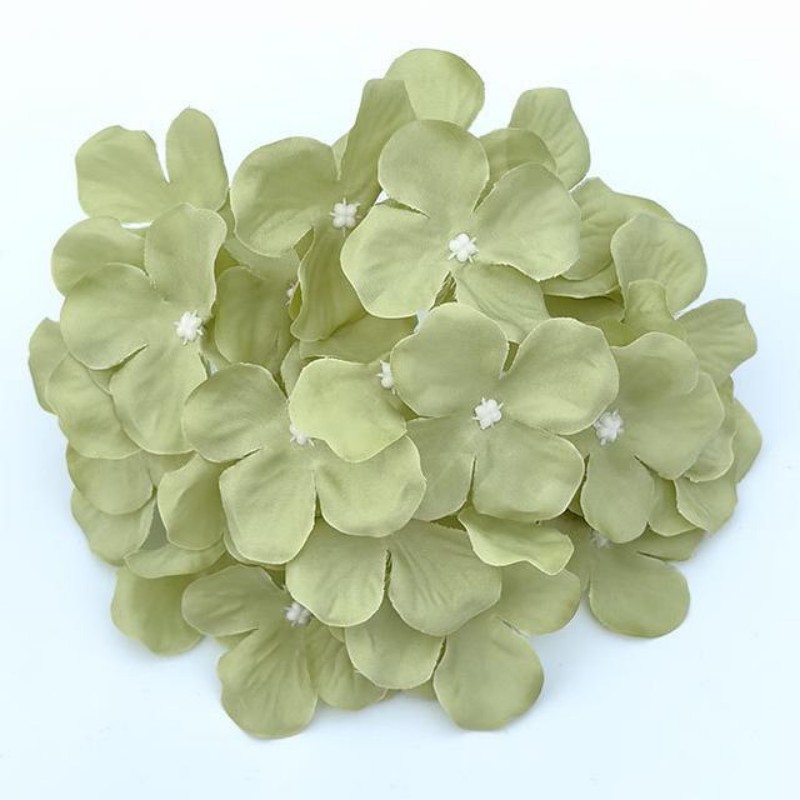 仿真绣球花头婚庆花墙路引罗马柱装饰插花道具材料绢布假绢花批发详情17