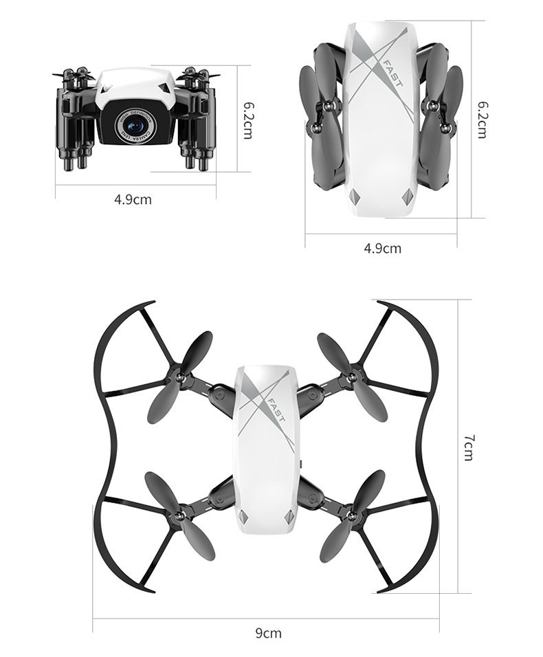 小型无人机 儿童无人机 新手无人机 迷你摄像无人机 折叠无人机 高清航拍无人机 AI豆无人机详情15