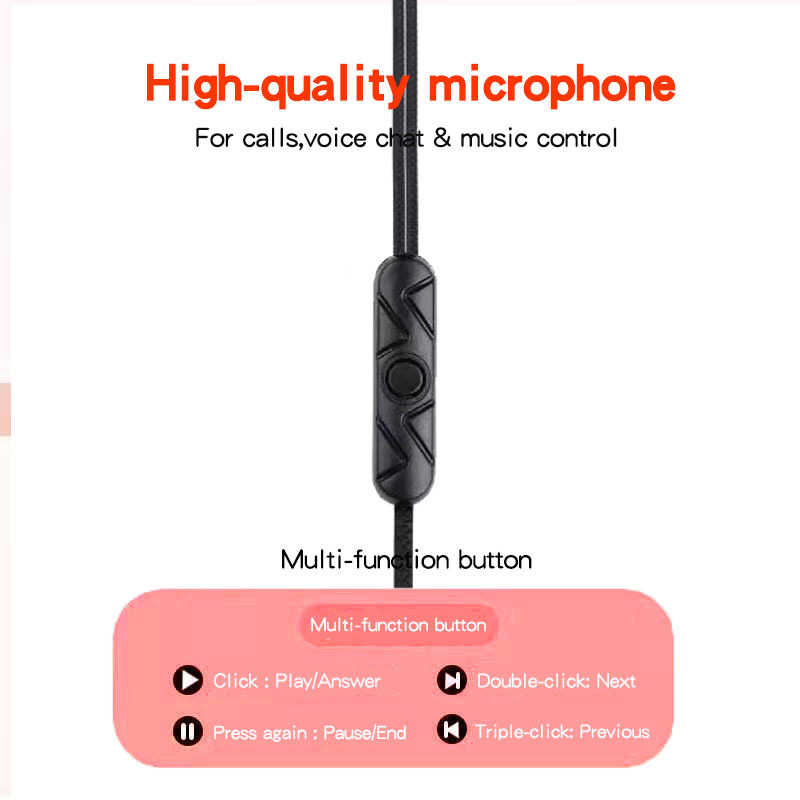 索歌电子新品数字头Type-c耳机入耳式线控带麦适用苹果华为小米手机详情9