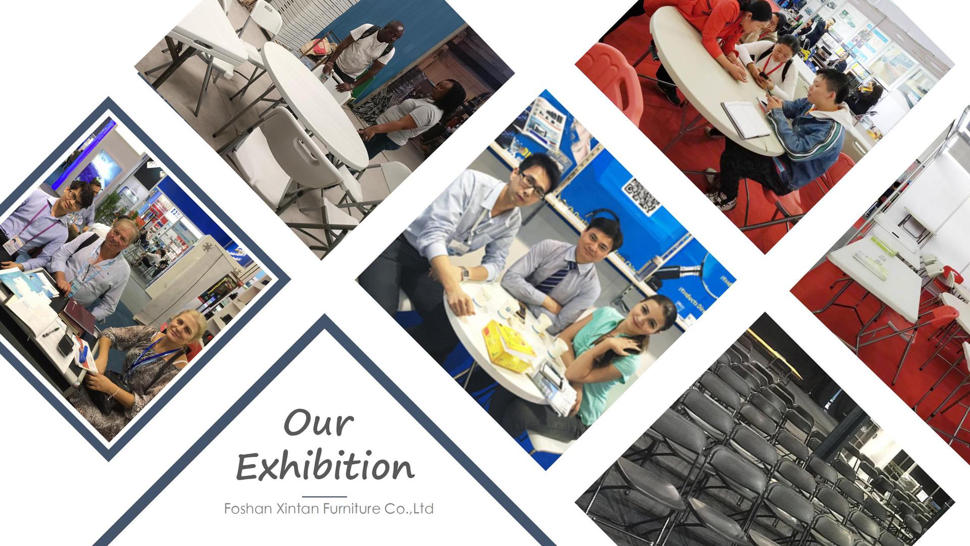 外贸热销便携可折叠桌面塑料桌长方形桌子带提手户外野餐露营聚会详情28