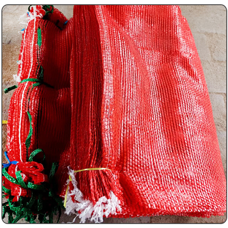 Plastic woven bag mesh bags for vegetables and fruits have strong load-bearing capacity and are not easy to age. Wholesale supply from the manufacturer pic 12