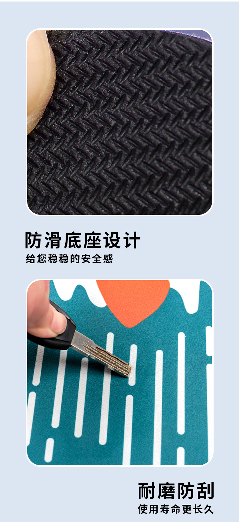 耐热茶垫杯垫隔热垫可爱餐桌垫防烫餐盘垫高颜值橡胶垫菜垫子详情3