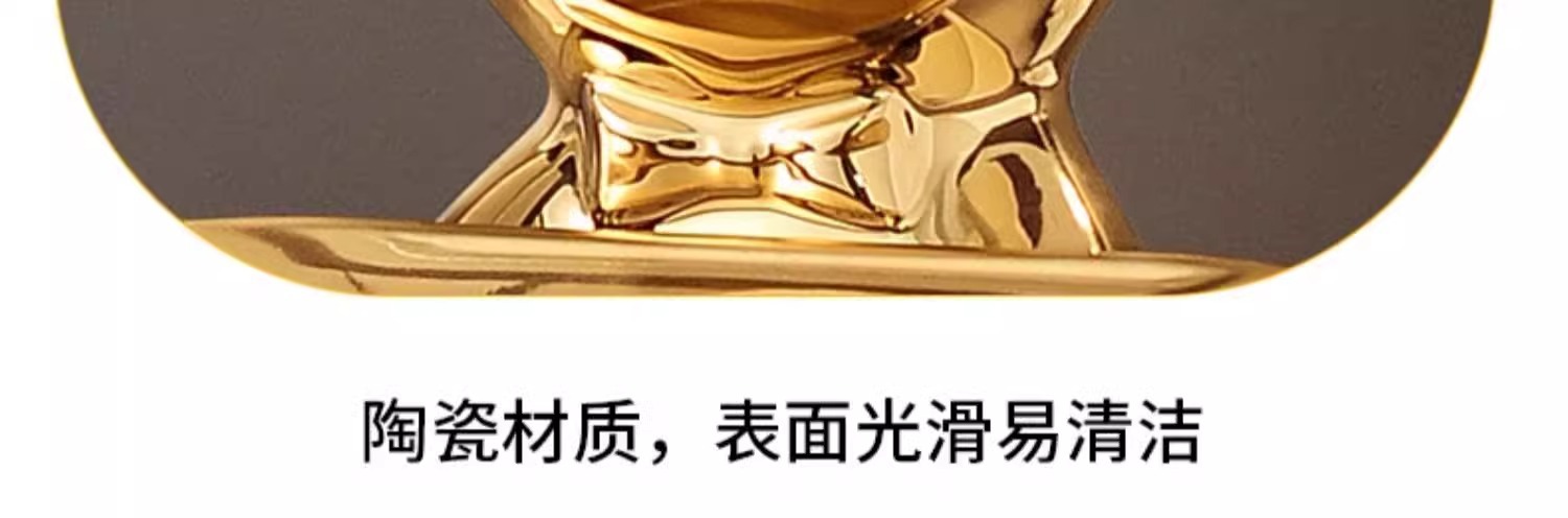 入户玄关钥匙收纳摆件置物架轻奢高档客厅进门口托盘暴力熊摆件详情21
