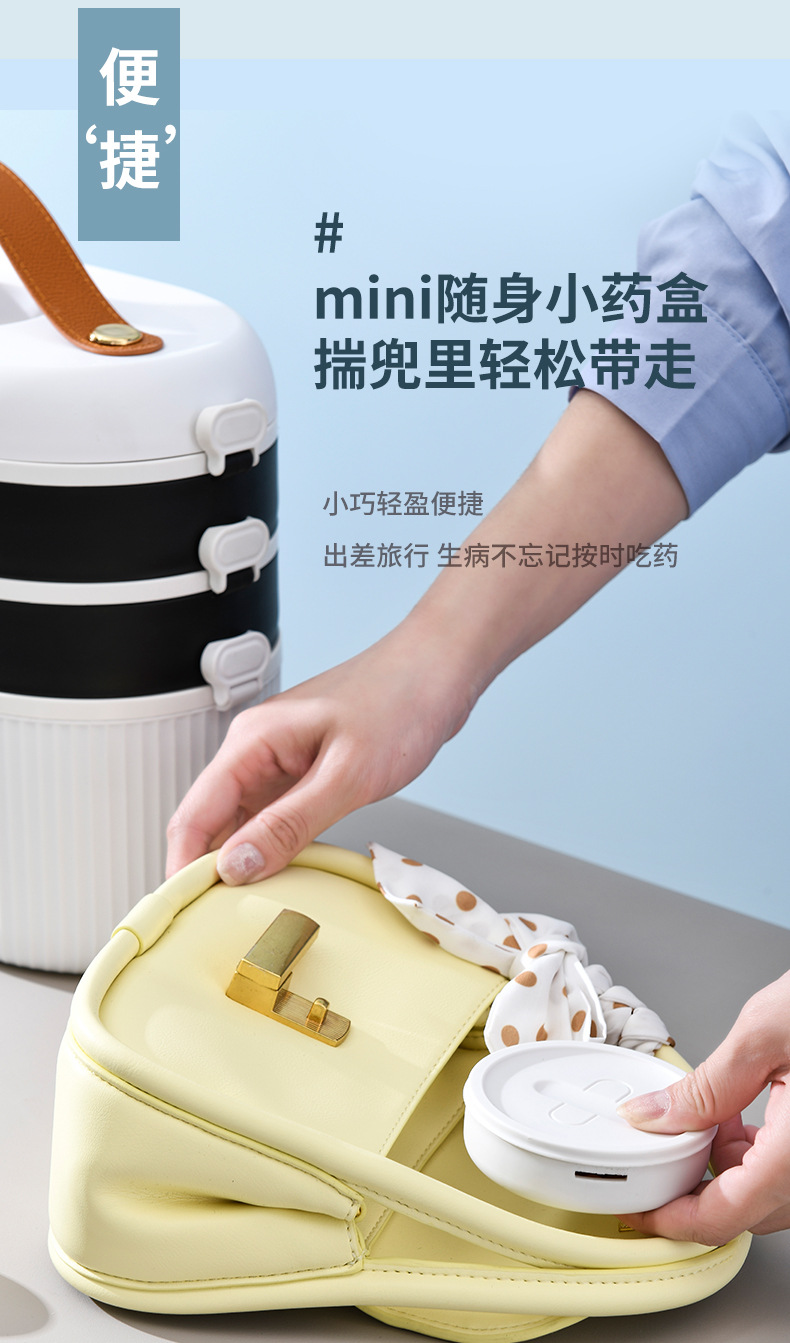 多层药箱家庭装家用大容量医药箱药物收纳盒药品收纳箱医疗箱手提详情7