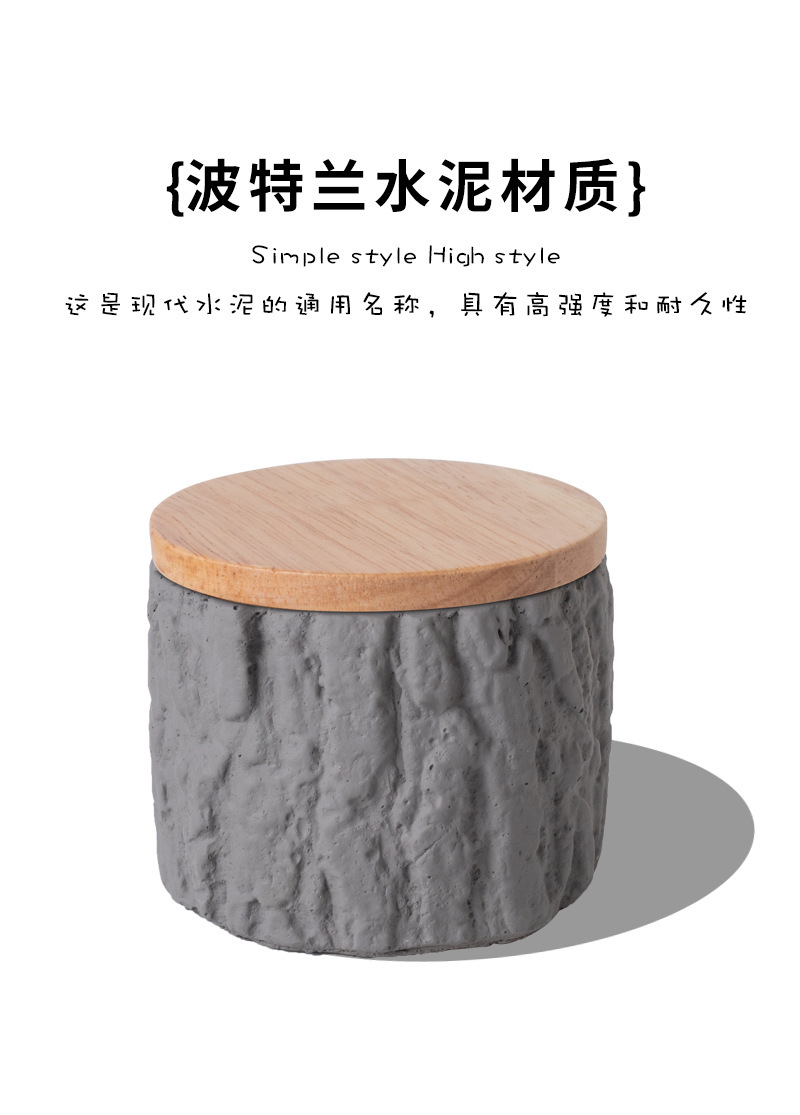爱宠骨灰罐陶瓷六款颜色木质盖子树皮纹理宠物殡葬用品宠物骨灰盒殡葬纪念品详情15