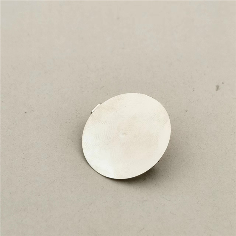 Round flat brooch with pin, holeless brooch, brooch flower, DIY badge headwear accessories, metal accessories pic 3