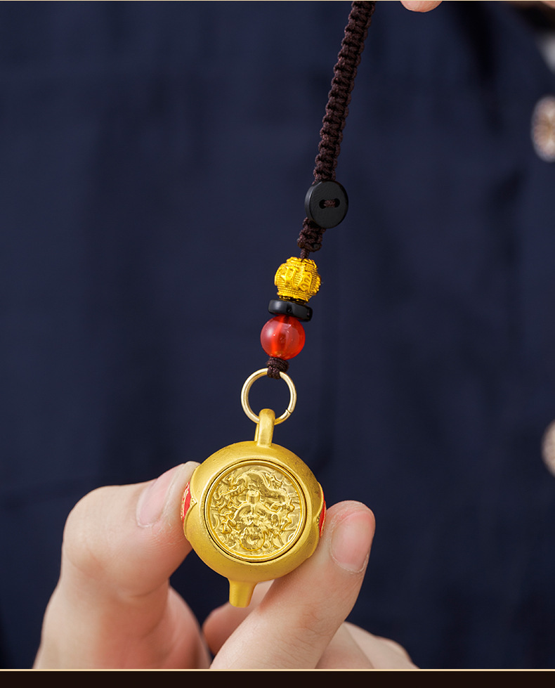 把把壶十二生肖转转手把件包包车配饰把把胡下游热销钥匙扣挂件详情7