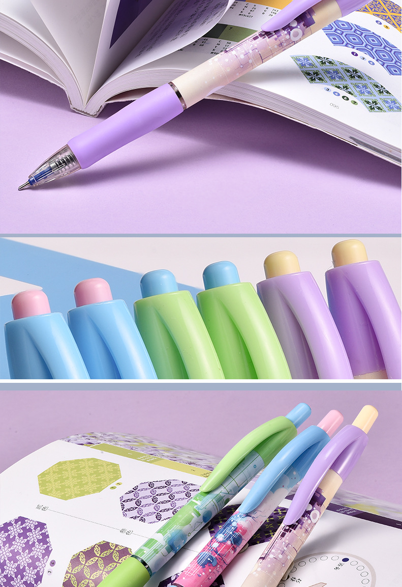 New in-stock wholesale smooth medium oil pen Jumping 5966MINI tip 36-pen set office culture writing Ballpoint pen pic 12