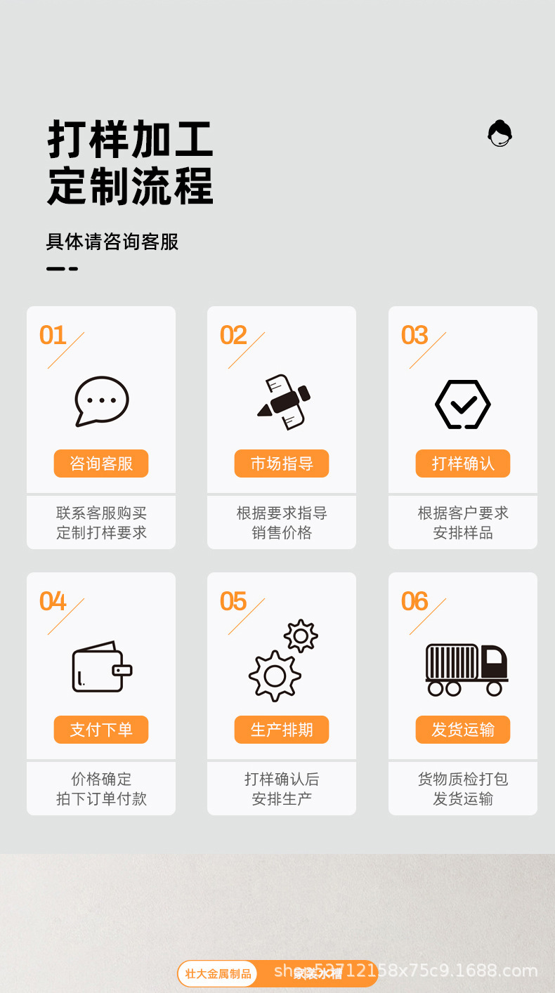 304不锈钢吧台水槽洗菜盆单槽洗碗槽家用房车厨房水槽台下盆详情21