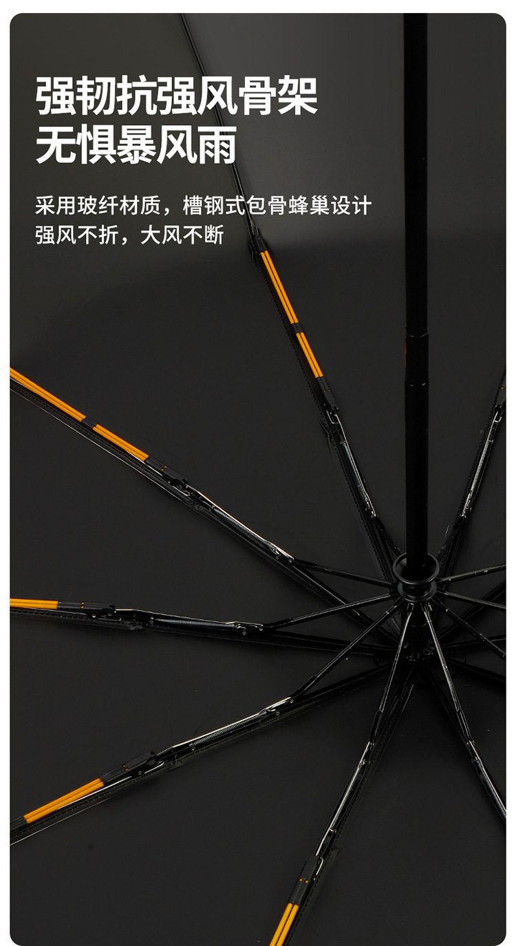 全自动环扣雨伞大号防晒防紫外线晴雨两用女高级感折叠便捷太阳伞详情12