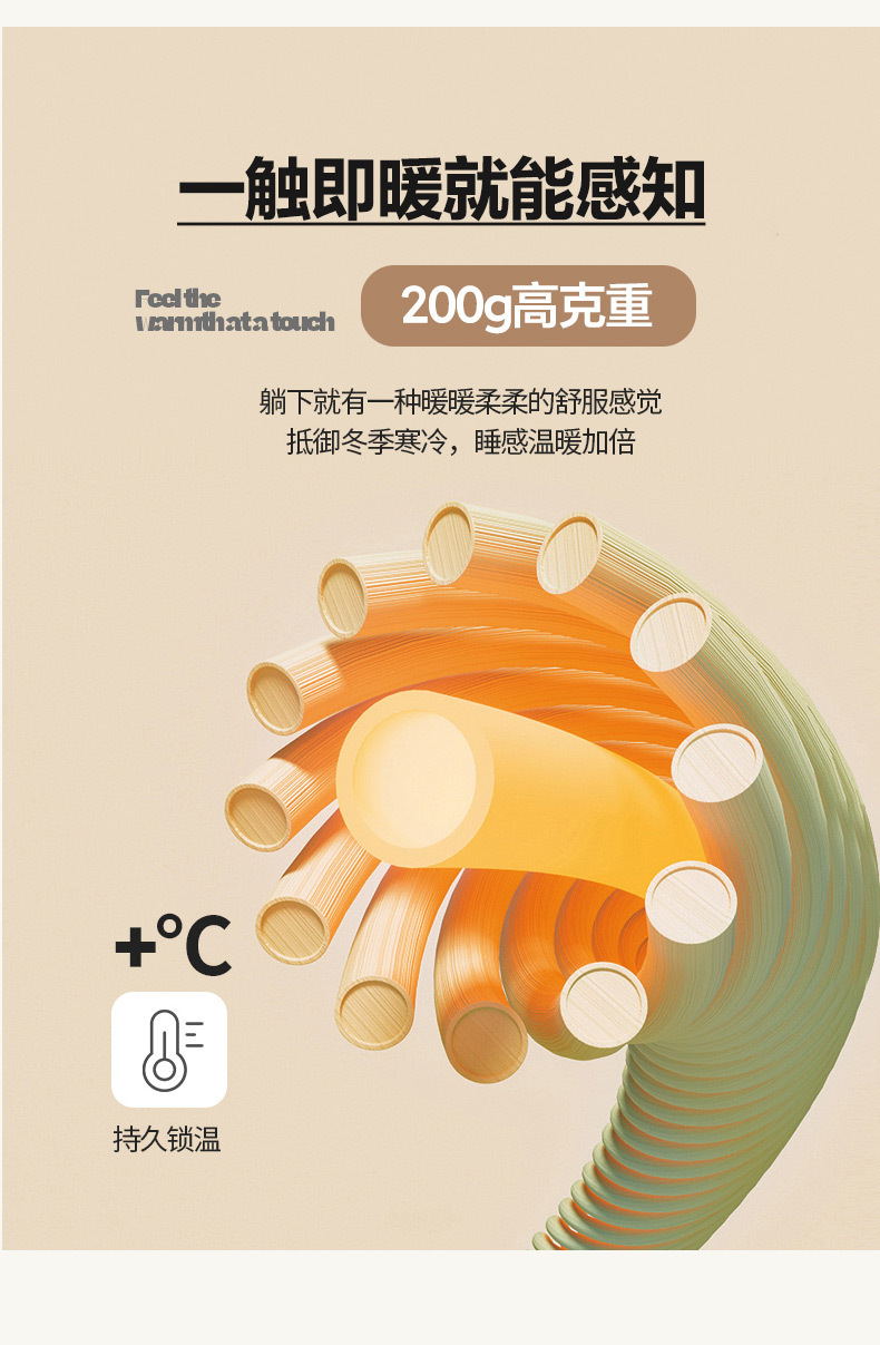 A类母婴级加厚雕花牛奶绒四件套秋冬季高级感兔毛保暖床上四件套详情12