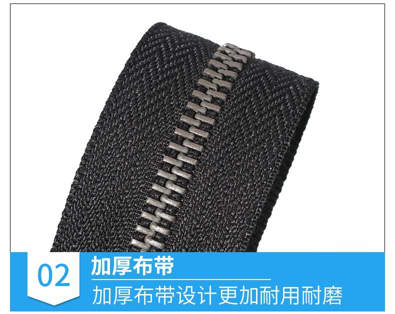 5号金属拉链y牙闭尾雾枪色20cm黄铜拉锁 服装箱包口袋拉链条批发详情16
