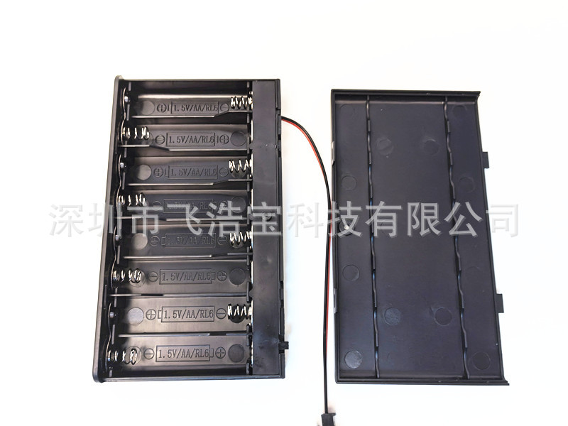 2 No. 5 batteries with no cover and switch, 3 No. 7 battery boxes, 4 No. 5 batteries, 3 No. 5 AA batteries, 8 No. 5 connectors with plugs pic 10