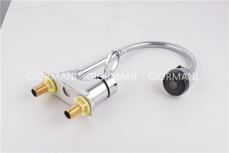 双孔单把面盆水龙头 浴室洗手盆混水阀 南安卫浴水暖厂家直销详情12