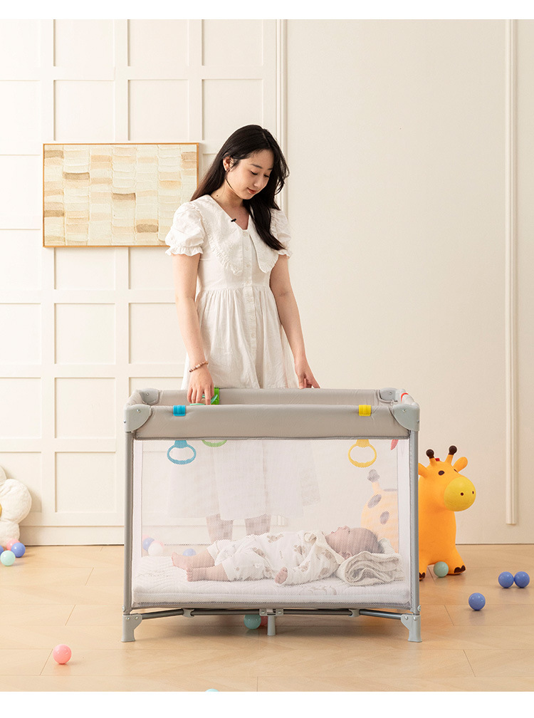 跨境婴儿床便携轻便式可折叠新生儿宝宝床游戏床详情2
