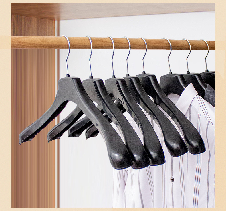 成人款西装衣架家用防滑塑料衣撑无痕成人晾衣架简约衣服架子收纳详情20