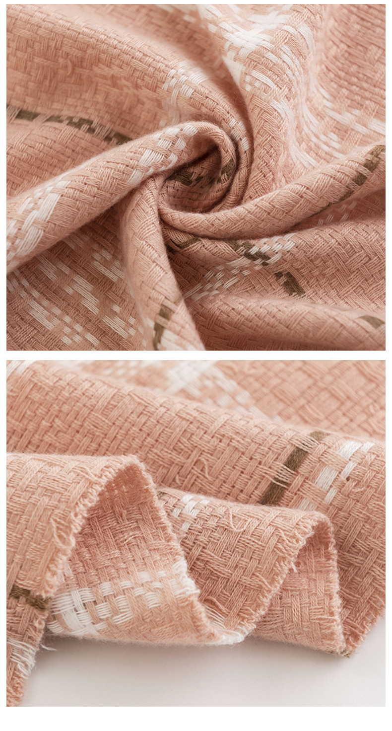 清新甜美仿羊绒围巾批发韩版韩式围巾优雅气质披肩保暖防寒围脖详情16