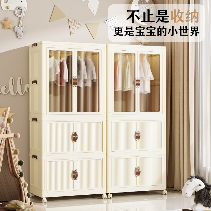 严选免安装简易衣柜家用衣服收纳柜子储物小衣橱儿童卧室出租房详情7