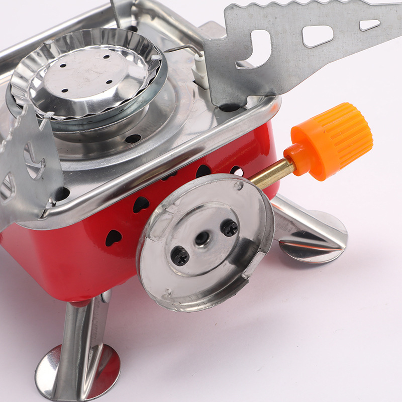 Foldable small square stove, portable multi-style mini simple stove, outdoor stove in stock for wholesale pic 7