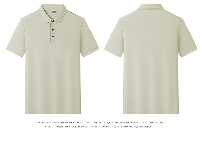 冰丝男士polo衫夏薄款男装商务休闲弹力透气轻奢高级感男短袖t恤详情21