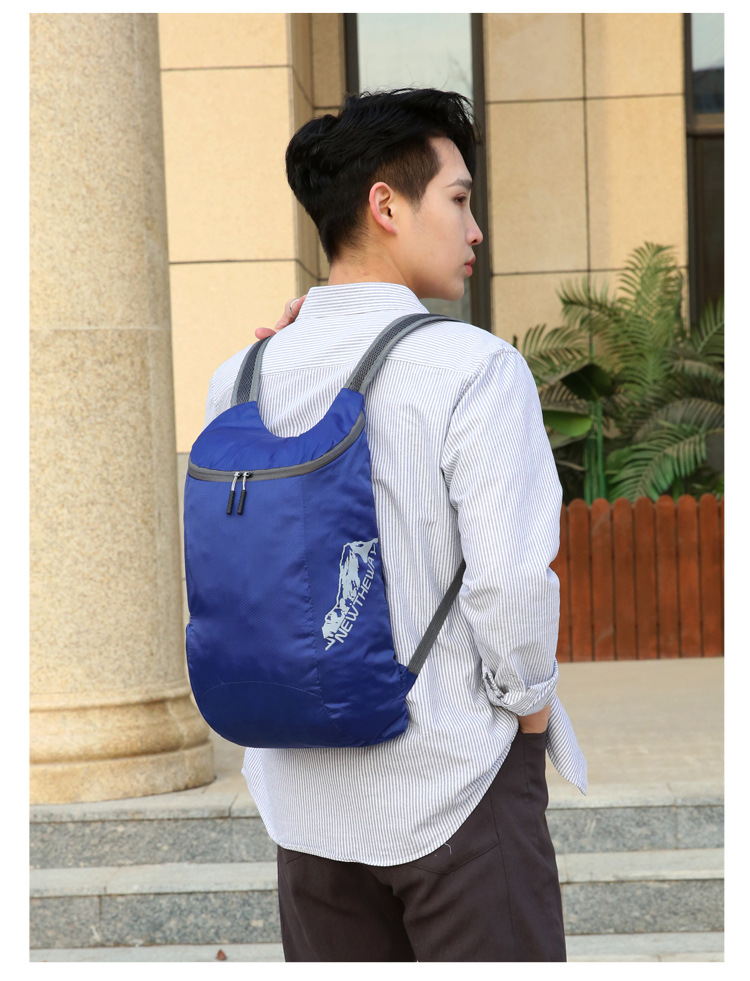 Wholesale of cross-border best-selling ultra-light skin bags, casual travel portable storage bags, and multi-functional foldable backpacks pic 23