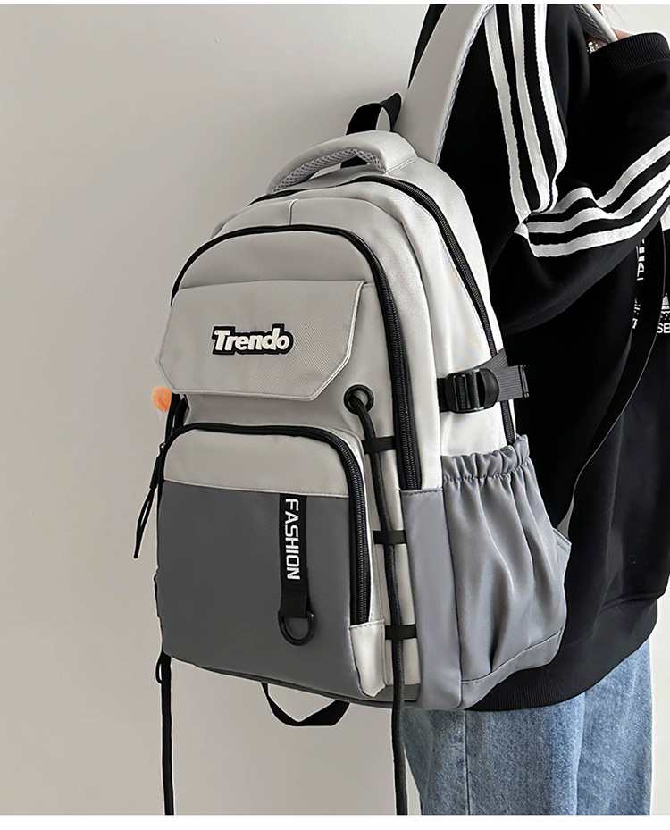 Schoolbag for boys, large capacity, high-end feel, 2025 new style for boys, high school students, backpacks for girls, college students pic 13