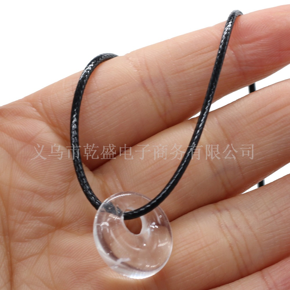 Exquisite natural stone semi-precious stone beads, large-hole beads, DIY jewelry accessories, handcrafted necklaces, wholesale pic 10