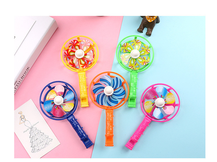 Large windmill whistles, colorful whistle-blowing cheering props, candy-colored nostalgic toys, windmill kindergarten small gifts wholesale pic 10