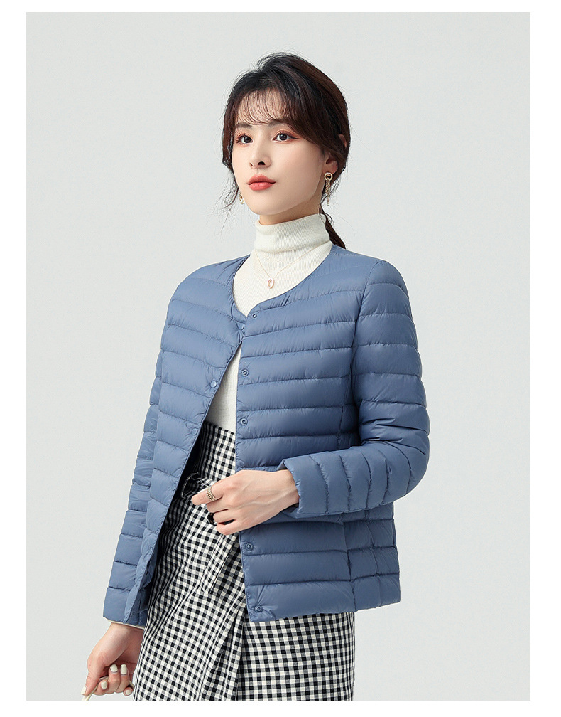 2025跨境新款轻薄羽绒服外套女秋冬羽绒服内胆轻型薄款时尚保暖详情18