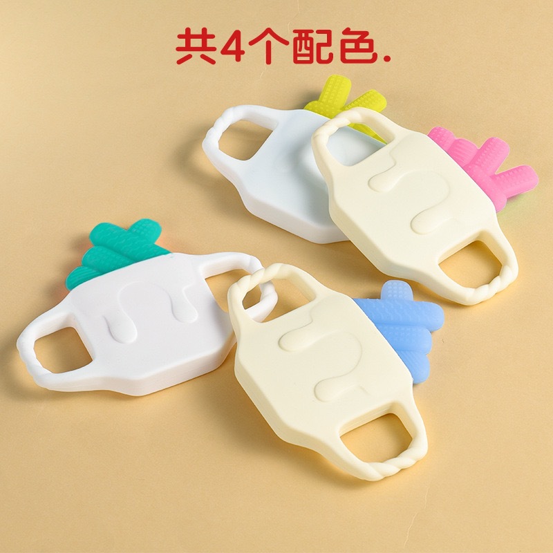 婴童手势牙胶杯宝宝冰敷牙胶冰冻出牙期缓解安抚婴儿硅胶牙胶详情1
