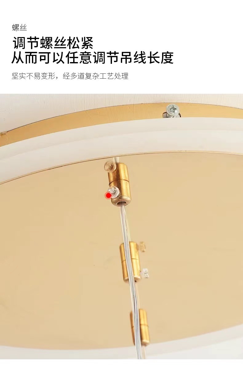 现代简约餐厅led卧室楼梯间创意吊灯轻奢客厅高级感家用灯详情14
