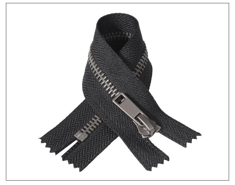 5号金属拉链y牙闭尾雾枪色20cm黄铜拉锁 服装箱包口袋拉链条批发详情21