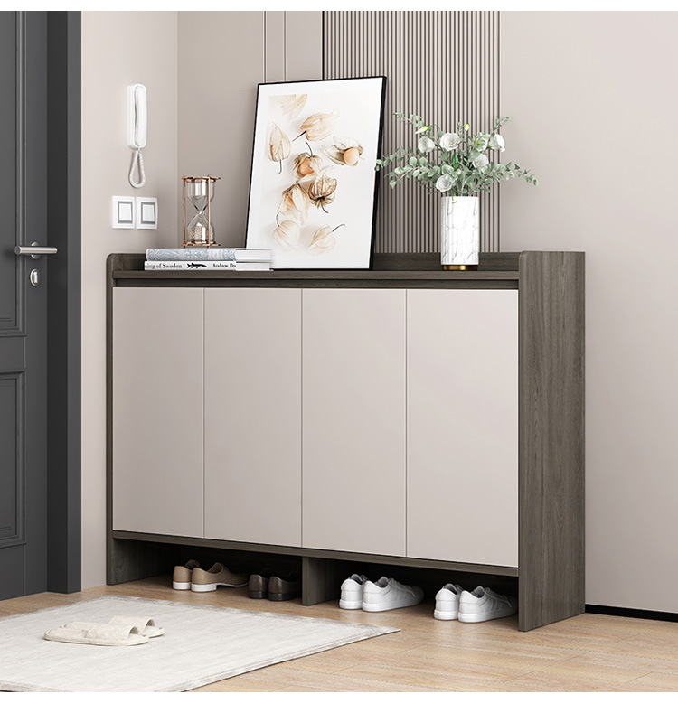 #实木鞋柜家用门口新款2024室内简易收纳柜入户玄关柜多层鞋详情17