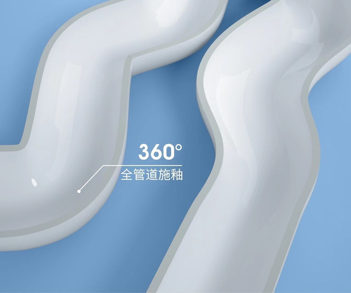 A new type of high-temperature toilet with a single row of holes at the bottom, featuring a siphonic suction system for household use, strong suction power, and a large diameter pic 16