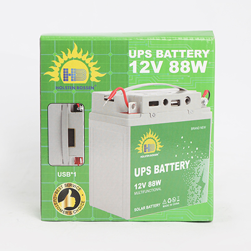 USB储能蓄电池 太阳能12V房车夜市天能应急电源铅酸电池胶体电瓶详情31