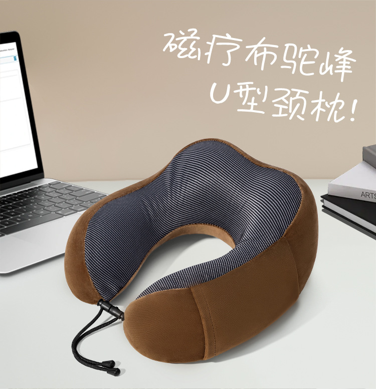 Factory-customized U-shaped pillow, embroidered advertisement, printed logo, memory foam neck protection pillow, gift promotion, U-shaped pillow customization pic 23