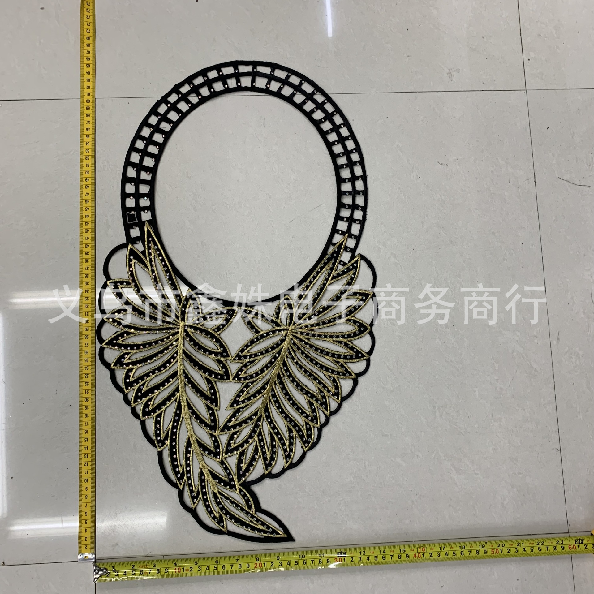 DIY pattern heat stamping and collar flower design for clothing accessories pic 7