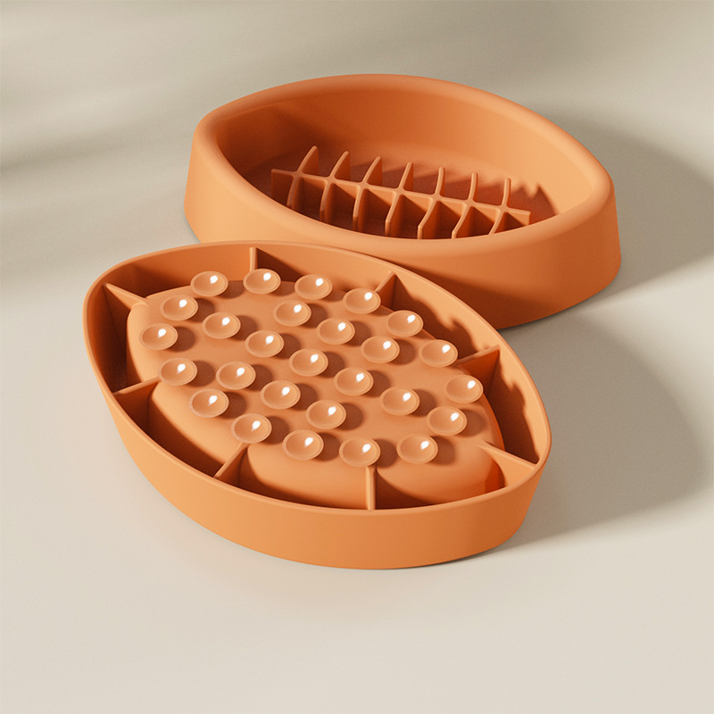 宠物碗狗狗缓食慢食碗喂食器防噎碗中小型犬缓食饭盆宠物用品详情3