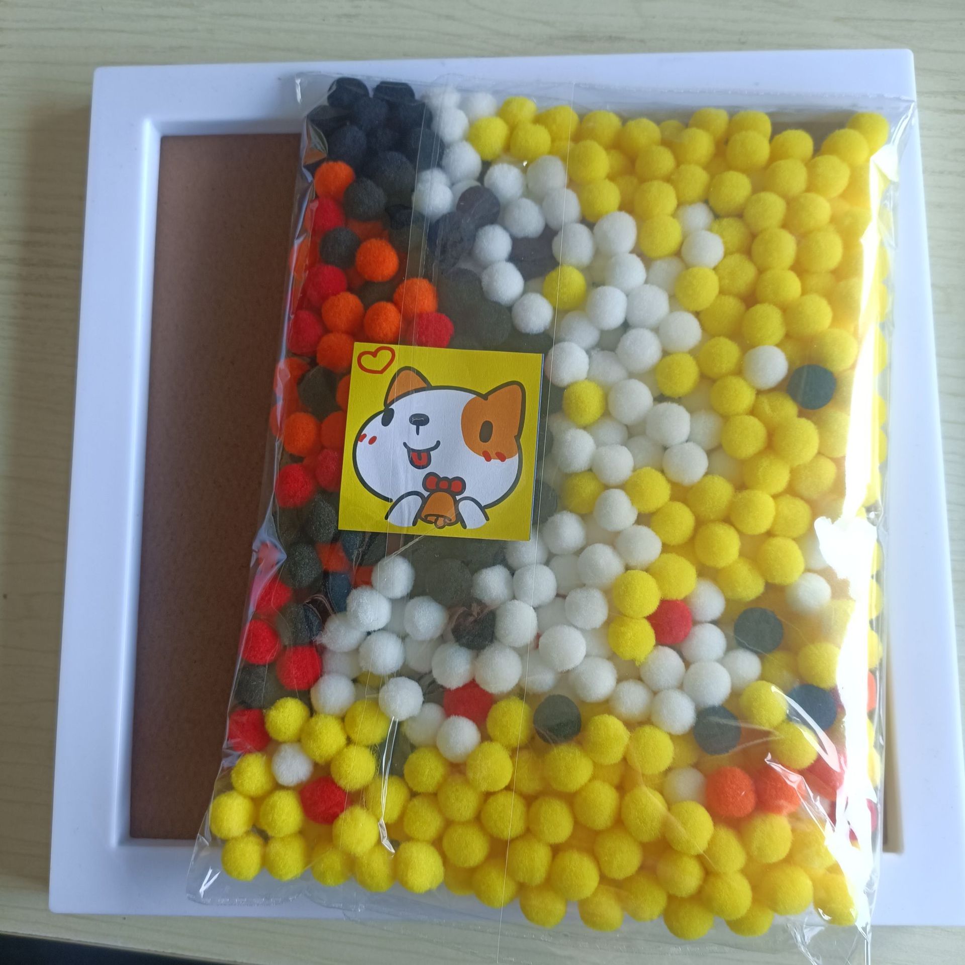 儿童diy制作材料包幼儿园手工创意毛球粘贴画亲子益智女孩子玩具详情9