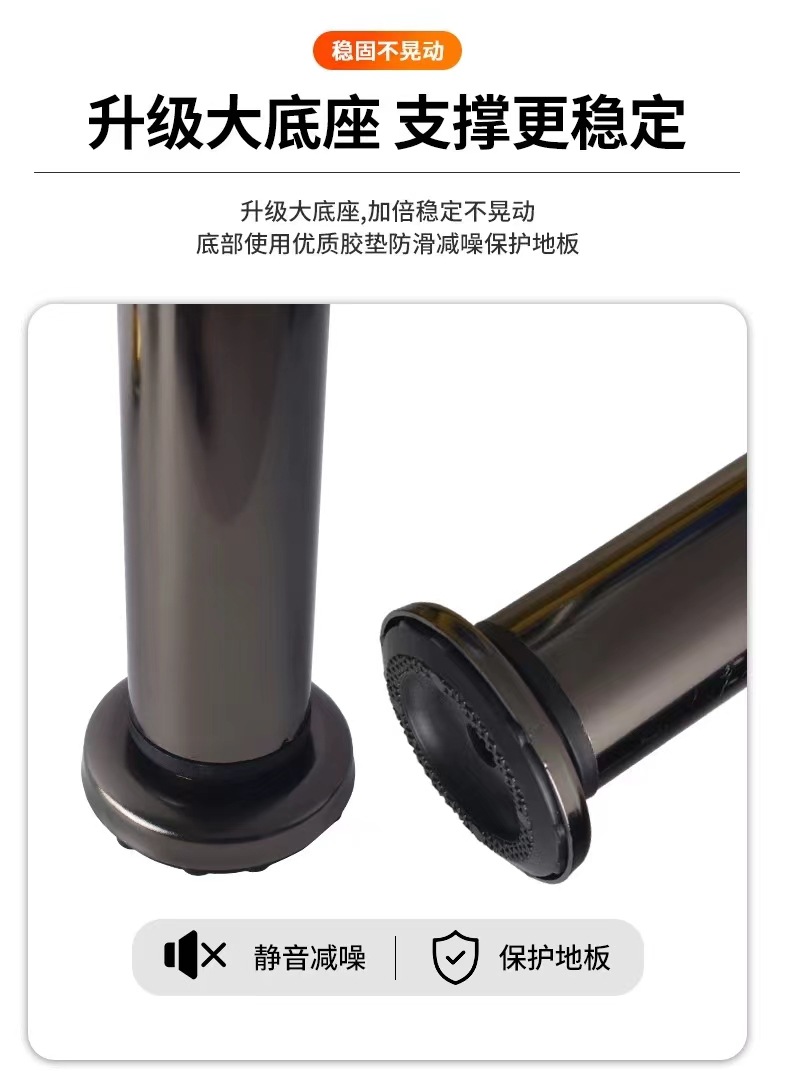 Adjustable support feet without drilling holes, TV cabinet support feet, coffee table telescopic load-bearing base, sofa table legs, height-increasing feet pic 7