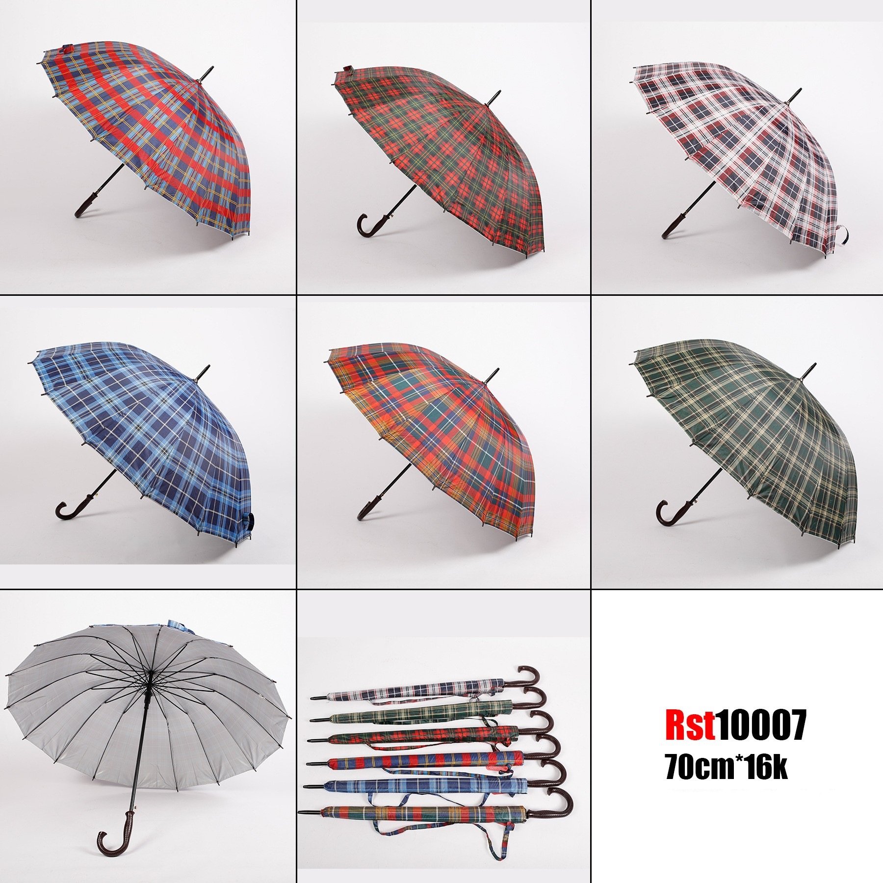 Xingbao Umbrella is a bestseller in Asia, Africa and Latin America. It offers 27-inch 16-bone silver rubber sun protection and shade umbrellas for cross-border wholesale. It is a polyester umbrella manufacturer pic 2