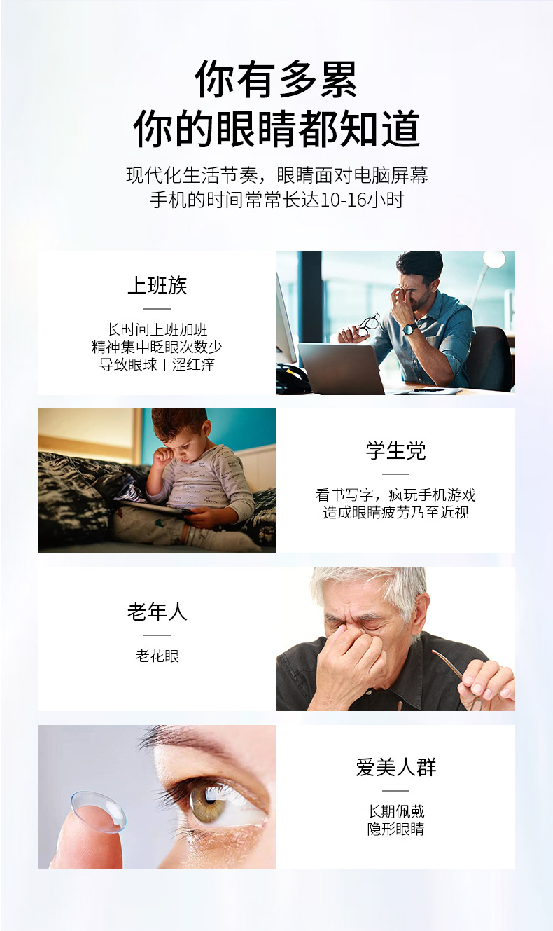 shanilak Eye nebulization equipment, spa steam eye mask machine, hot compress eye massage device, fumigation dry eye moisturizing pic 7