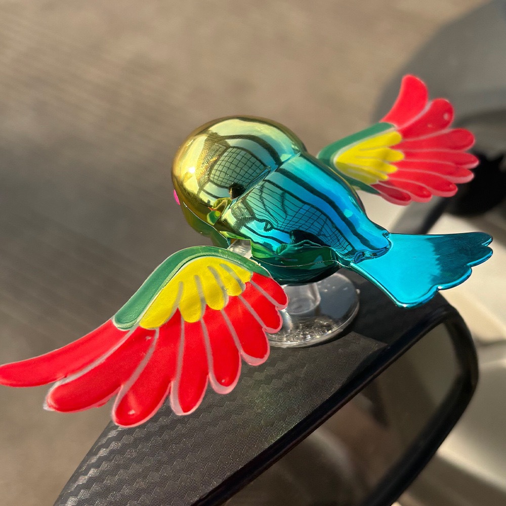 Creativity flutters its wings in the wind, flying like birds. Car ornaments are dynamic and fly with you. Fun interior decoration and car toys pic 5