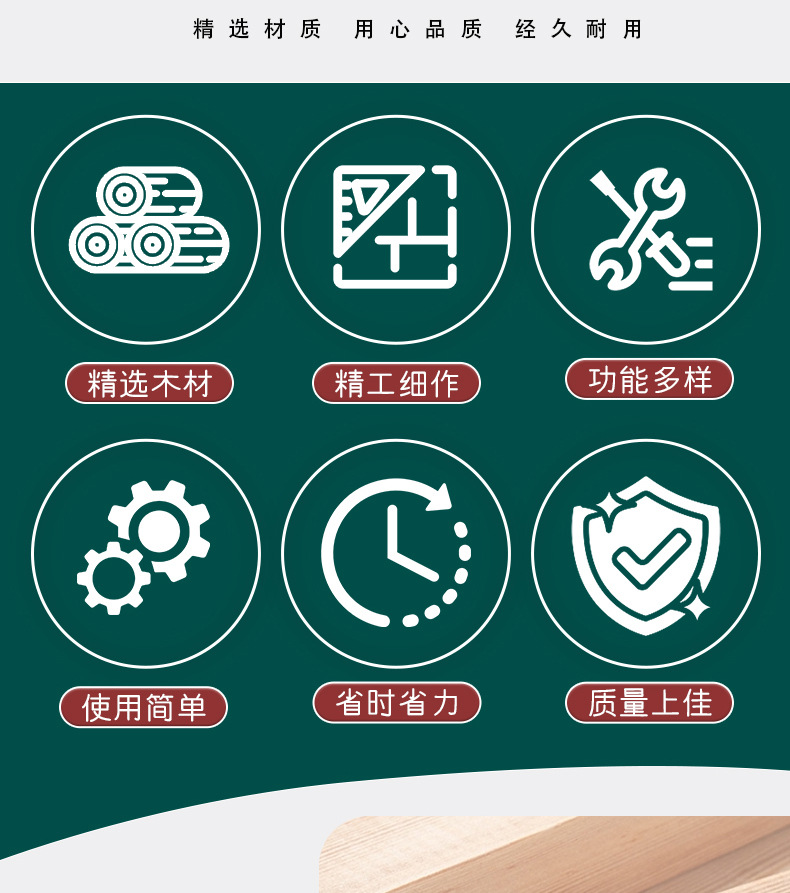 A set of 5-piece cross-border wooden double-head multi-functional art and handcraft diy carving soft clay shaping knives for clay sculpture pic 2