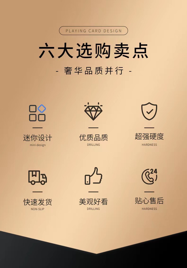 黏土筹码德州扑克游戏币娱乐材质精美内销外贸经久耐用发货及时详情1